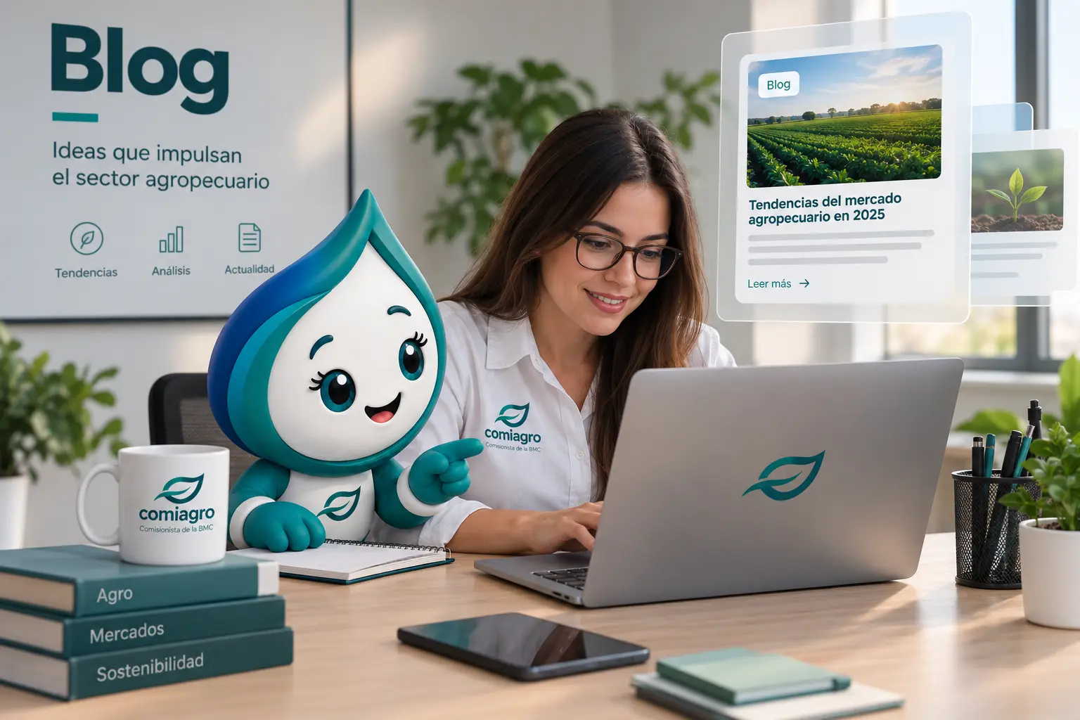 Comiagro, comisionista de la Bolsa Mercantil de Colombia, y el sector agroindustrial