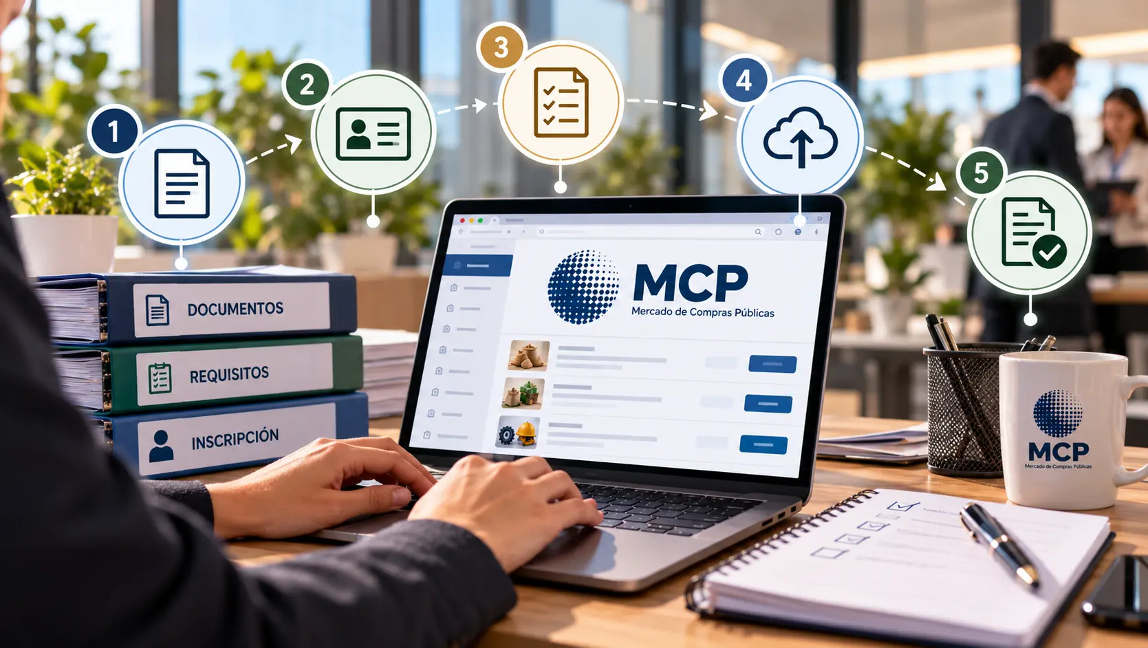 Documentos para inscribirse como proveedor en el MCP de la Bolsa Mercantil